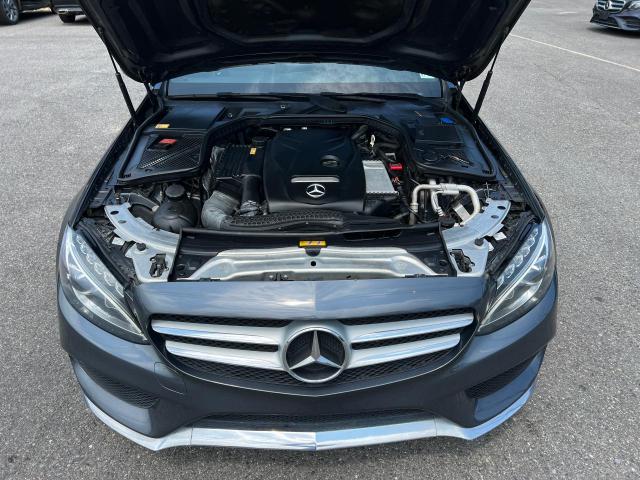 55SWF4KB7FU017482 - 2015 MERCEDES-BENZ C 300 4MATIC GRAY photo 8