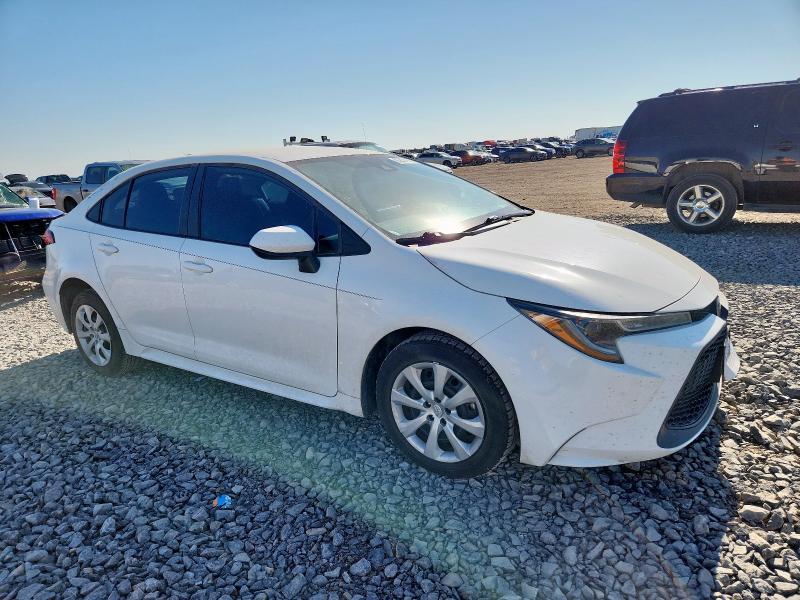 5YFEPMAE7NP327253 - 2022 TOYOTA COROLLA LE 白色 照片 4