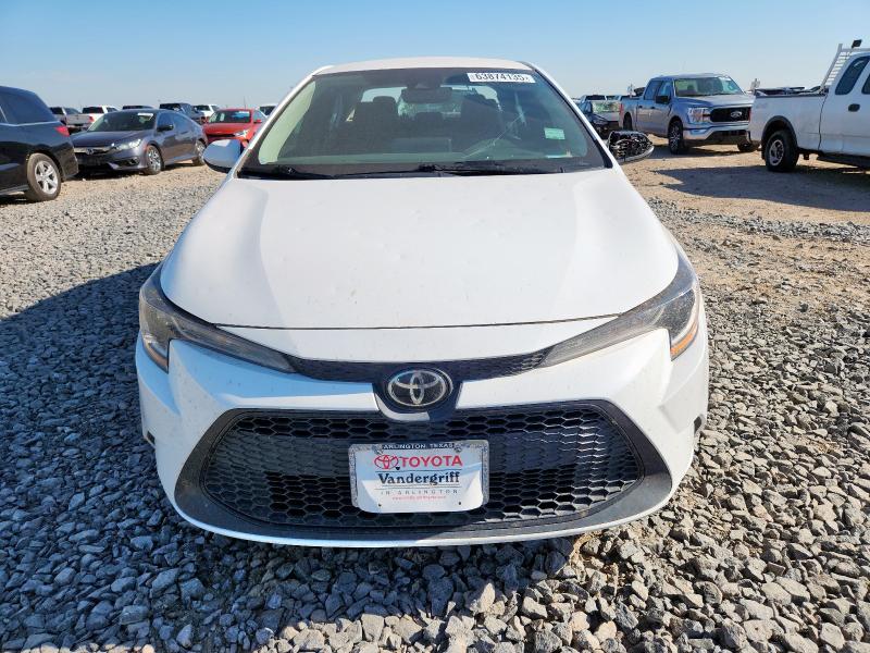 5YFEPMAE7NP327253 - 2022 TOYOTA COROLLA LE 白色 照片 5