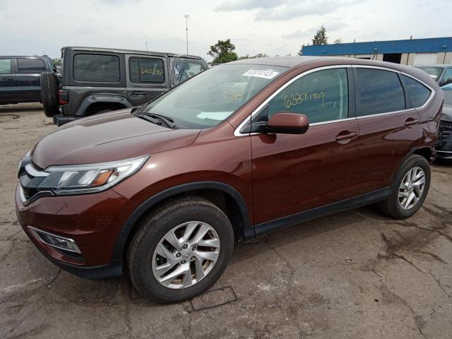 5J6RM4H53FL012504 - 2015 HONDA CR-V EX BURGUNDY photo 1