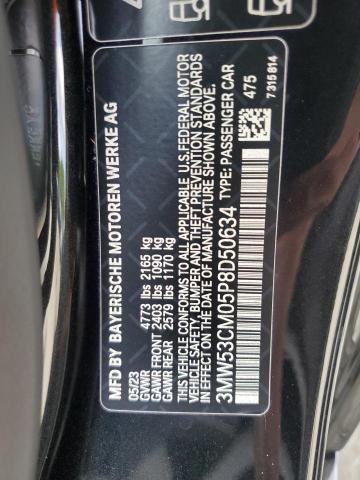 3MW53CM05P8D50634 - 2023 BMW M240XI BLACK photo 12