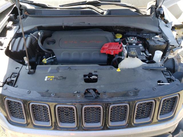 3C4NJDDB7MT565277 - 2021 JEEP COMPASS TRAILHAWK SILVER photo 11