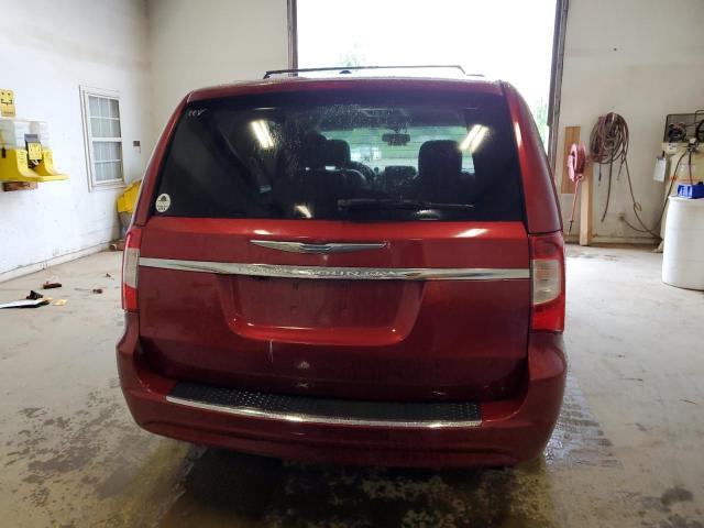 2C4RC1CG9DR647456 - 2013 CHRYSLER TOWN & COU TOURING L RED photo 6