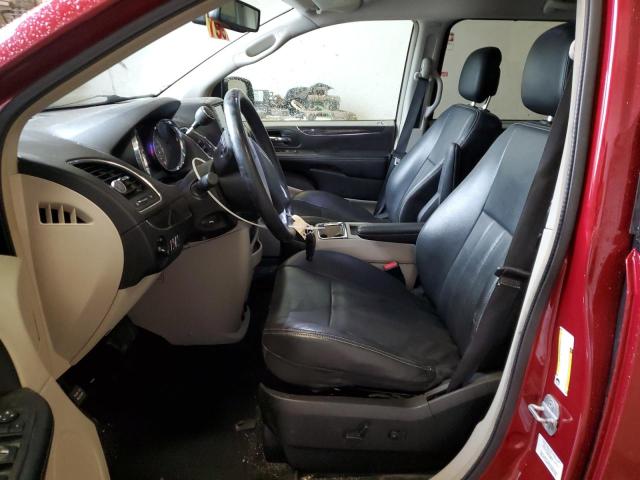 2C4RC1CG9DR647456 - 2013 CHRYSLER TOWN & COU TOURING L RED photo 7