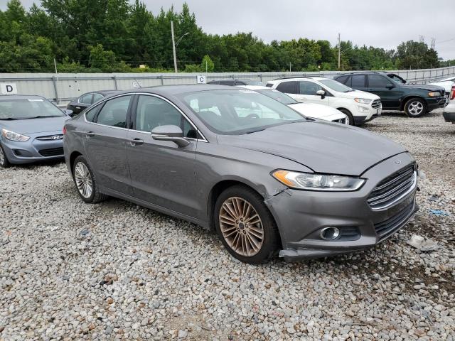 3FA6P0H90ER358687 - 2014 FORD FUSION SE GRAY photo 4