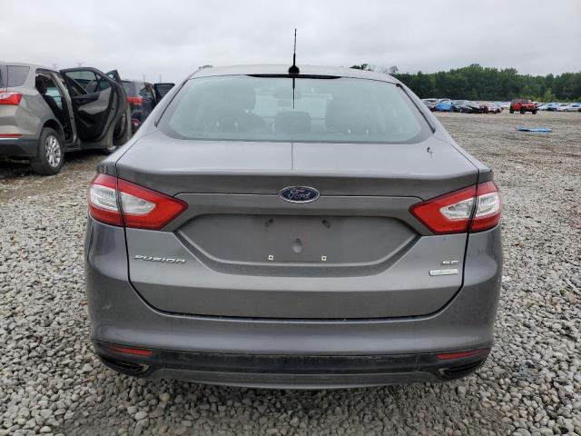 3FA6P0H90ER358687 - 2014 FORD FUSION SE GRAY photo 6