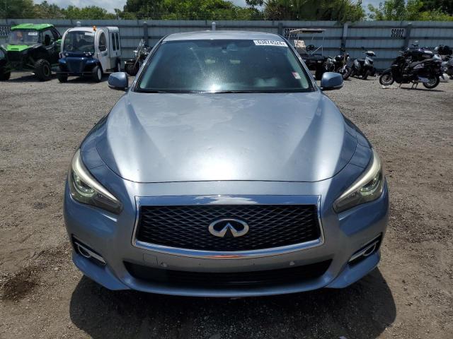 JN1AV7AP5FM790300 - 2015 INFINITI Q50 HYBRID PREMIUM BLUE photo 5