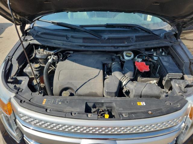1FM5K8D87FGC61023 - 2015 FORD EXPLORER XLT შავი ფოტო 12