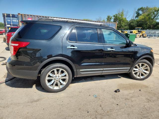 1FM5K8D87FGC61023 - 2015 FORD EXPLORER XLT შავი ფოტო 3