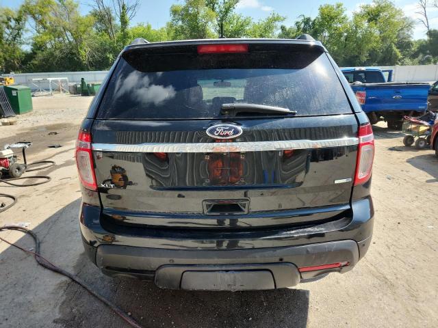 1FM5K8D87FGC61023 - 2015 FORD EXPLORER XLT შავი ფოტო 6