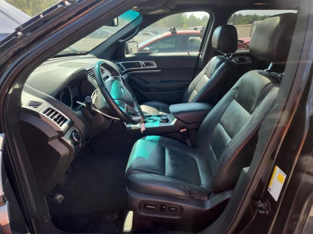 1FM5K8D87FGC61023 - 2015 FORD EXPLORER XLT შავი ფოტო 7