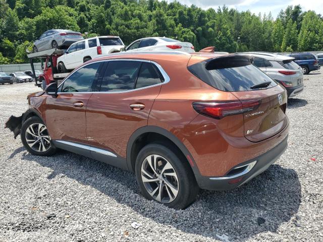 LRBFZNR42ND073145 - 2022 BUICK ENVISION ESSENCE Շագանակագույն լուսանկար 2