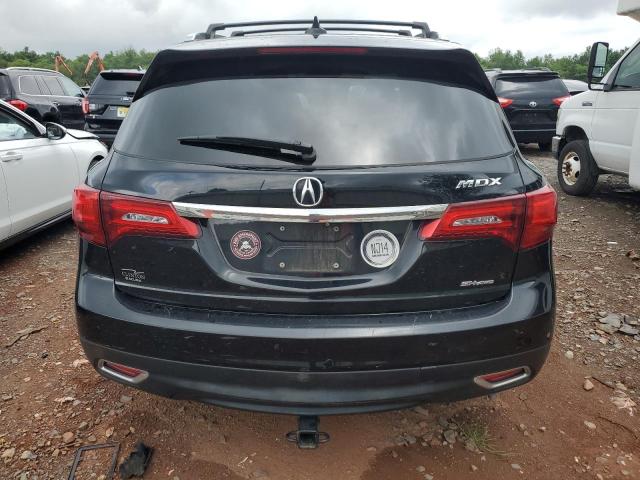 5FRYD4H64GB001248 - 2016 ACURA MDX TECHNOLOGY BLACK photo 6