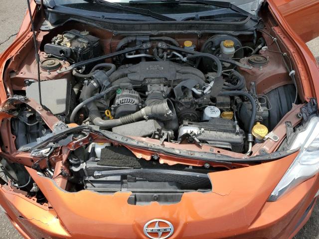 JF1ZNAA15E9710090 - 2014 TOYOTA SCION FR-S ORANGE photo 11