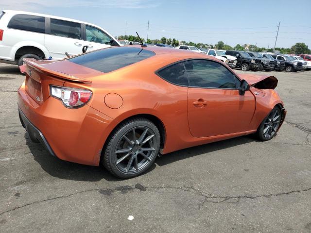 JF1ZNAA15E9710090 - 2014 TOYOTA SCION FR-S ORANGE photo 3