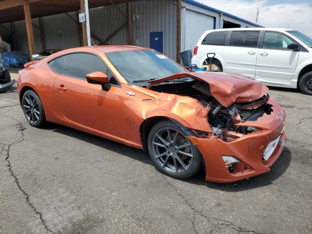 JF1ZNAA15E9710090 - 2014 TOYOTA SCION FR-S ORANGE photo 4