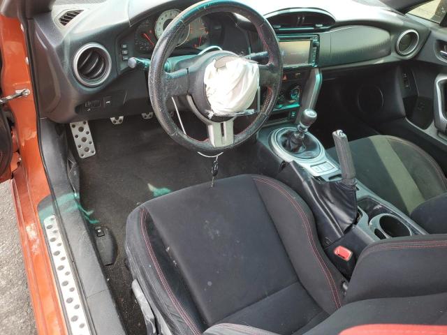 JF1ZNAA15E9710090 - 2014 TOYOTA SCION FR-S ORANGE photo 8