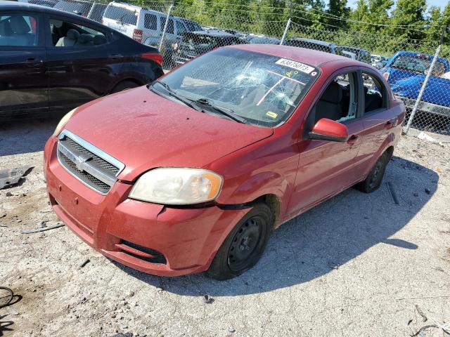 KL1TD5DE8BB265414 - 2011 CHEVROLET AVEO LS 红色 照片 1