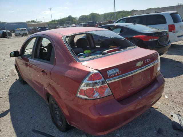 KL1TD5DE8BB265414 - 2011 CHEVROLET AVEO LS 红色 照片 2
