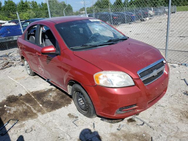 KL1TD5DE8BB265414 - 2011 CHEVROLET AVEO LS 红色 照片 4