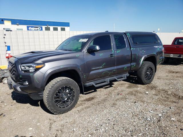 5TFSZ5AN5LX219750 - 2020 TOYOTA TACOMA ACCESS CAB ვერცხლისფერი ფოტო 1