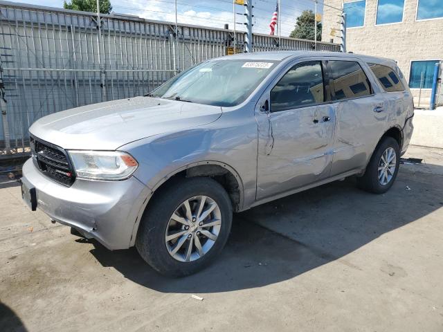 1C4SDJFT0GC442015 - 2016 DODGE DURANGO SSV SILVER photo 1