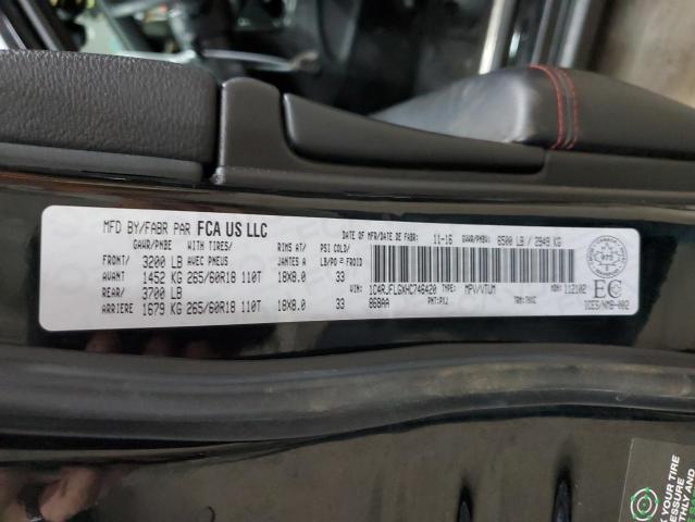 1C4RJFLGXHC746420 - 2017 JEEP GRAND CHER TRAILHAWK 黑色 照片 13