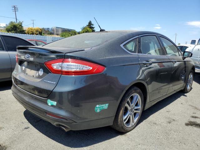 3FA6P0SU8FR281467 - 2015 FORD FUSION TITANIUM PHEV GREEN photo 3