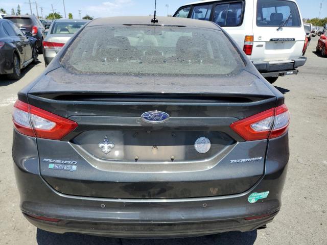 3FA6P0SU8FR281467 - 2015 FORD FUSION TITANIUM PHEV GREEN photo 6