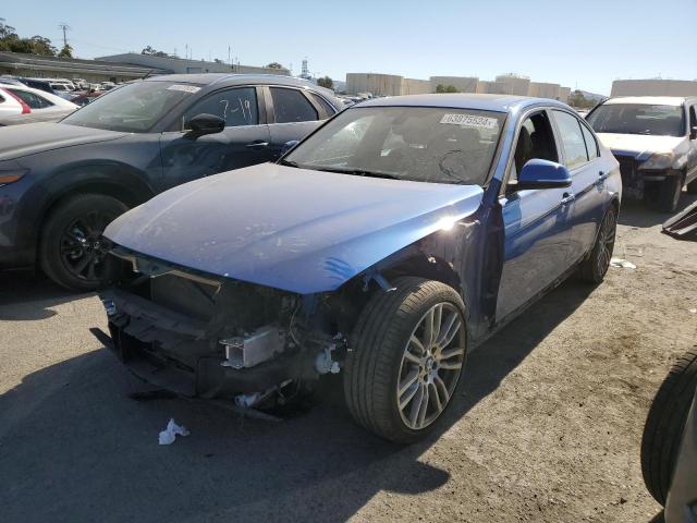 WBA8B3C5XHK777367 - 2017 BMW 340 I BLUE photo 1