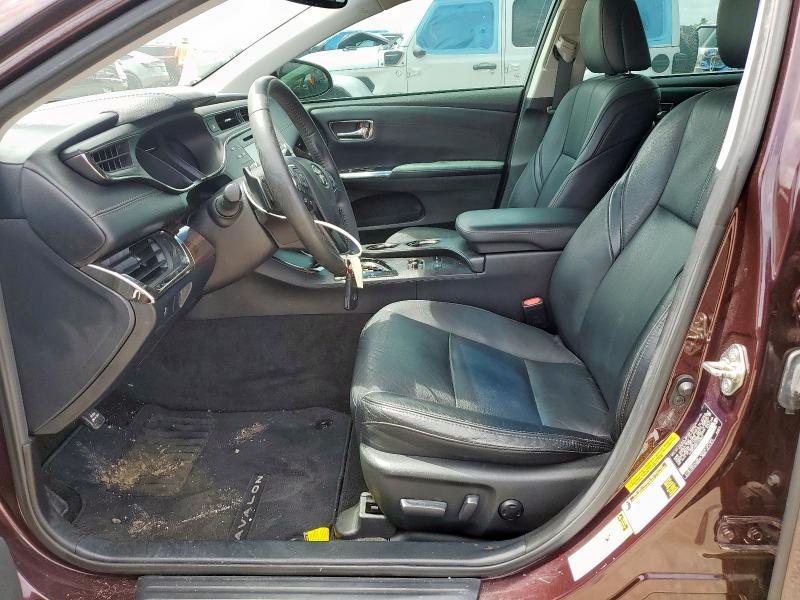 4T1BK1EB9FU149877 - 2015 TOYOTA AVALON XLE PURPLE photo 7