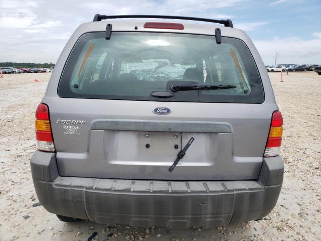 1FMYU02Z47KA31278 - 2007 FORD ESCAPE XLS SILVER photo 6