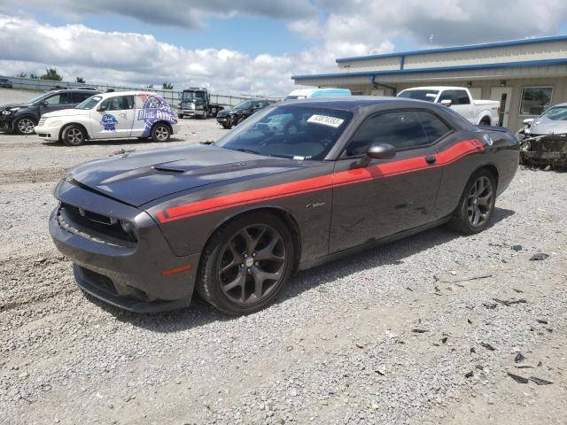 2C3CDZBTXFH788940 - 2015 DODGE CHALLENGER SXT PLUS GRAY photo 1