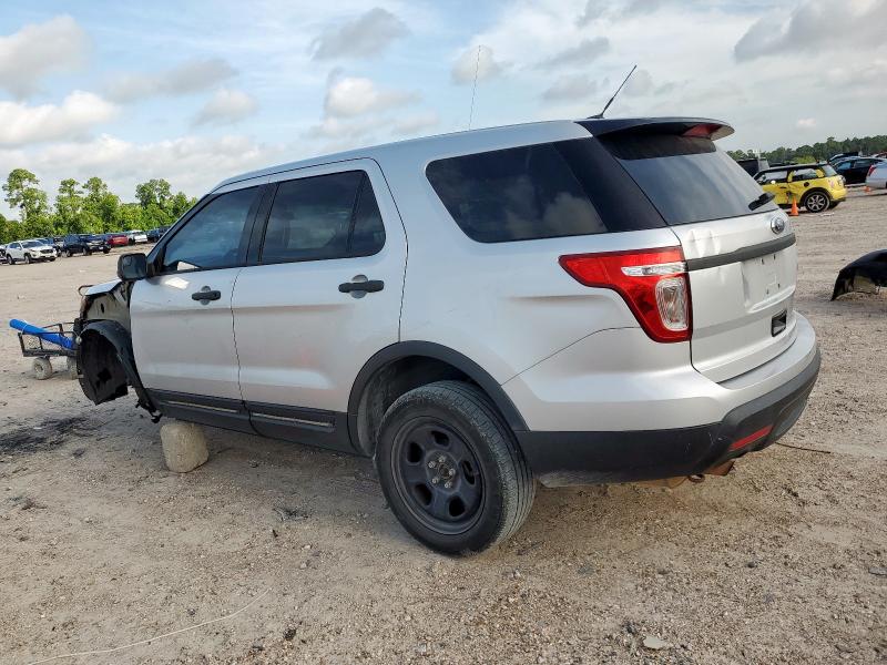 1FM5K8ARXFGA88269 - 2015 FORD EXPLORER POLICE INTERCEPTOR SILVER photo 2