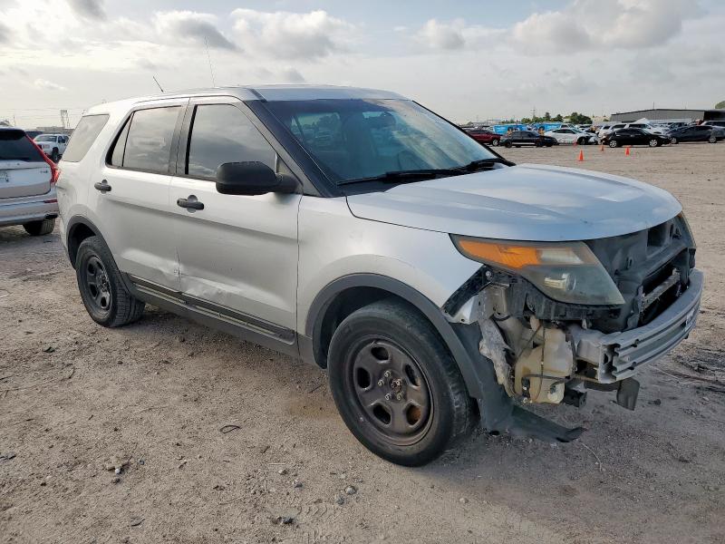 1FM5K8ARXFGA88269 - 2015 FORD EXPLORER POLICE INTERCEPTOR SILVER photo 4
