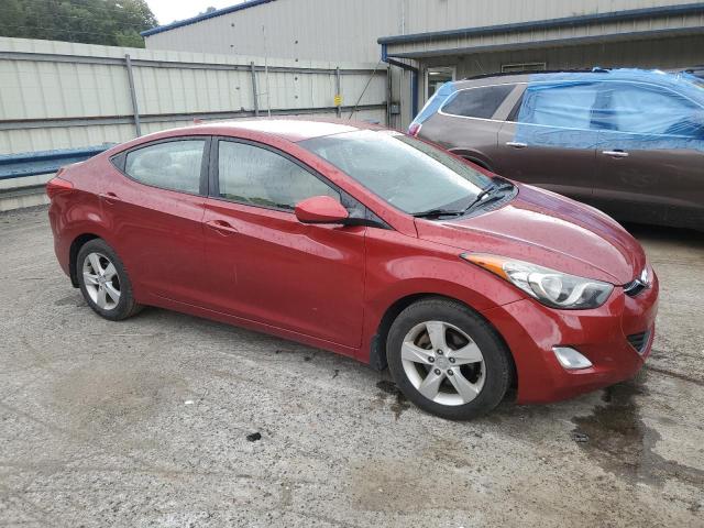 KMHDH4AE8CU433473 - 2012 HYUNDAI ELANTRA GLS RED photo 4