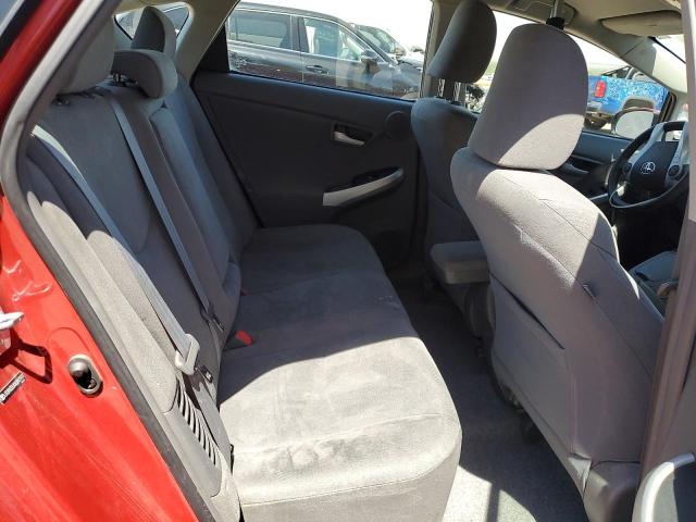 JTDKN3DUXA0047997 - 2010 TOYOTA PRIUS RED photo 10