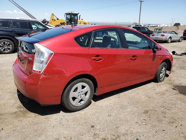 JTDKN3DUXA0047997 - 2010 TOYOTA PRIUS RED photo 3