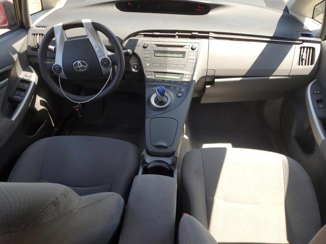 JTDKN3DUXA0047997 - 2010 TOYOTA PRIUS RED photo 8