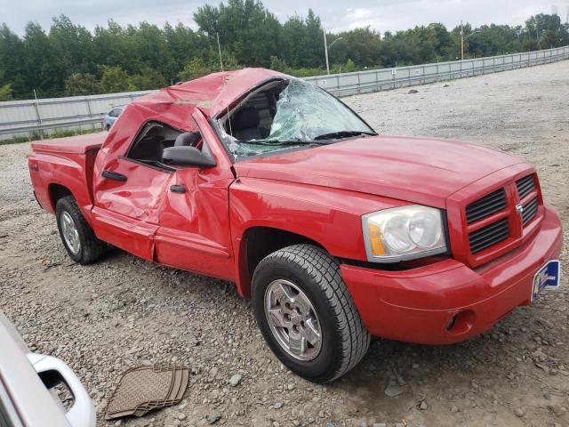 1D3HW58K16S611101 - 2006 DODGE DAKOTA QUAD LARAMIE RED photo 4