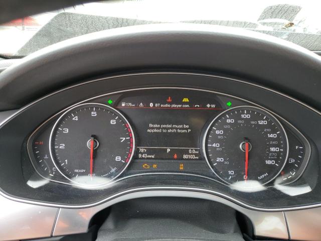 WAUHGAFC0GN090332 - 2016 AUDI A6 PRESTIGE შავი ფოტო 9