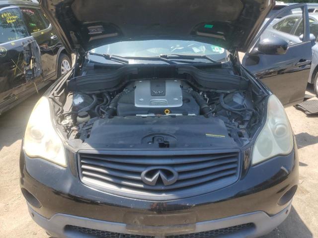 JNKAJ09F58M361350 - 2008 INFINITI EX35 BASE BLACK photo 11