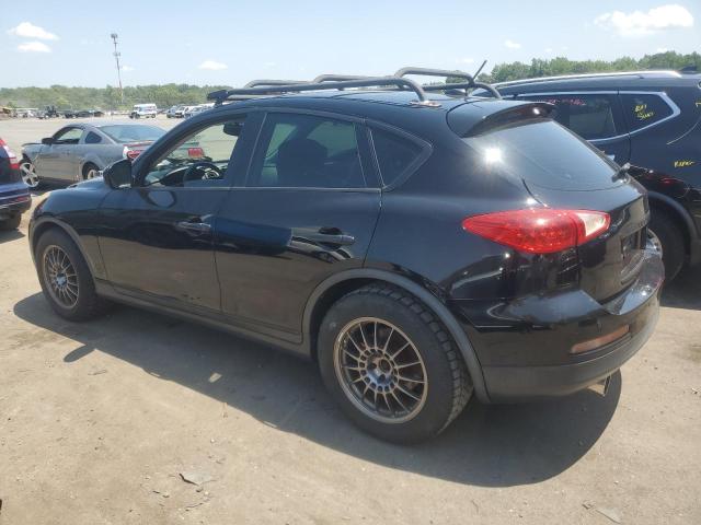 JNKAJ09F58M361350 - 2008 INFINITI EX35 BASE BLACK photo 2