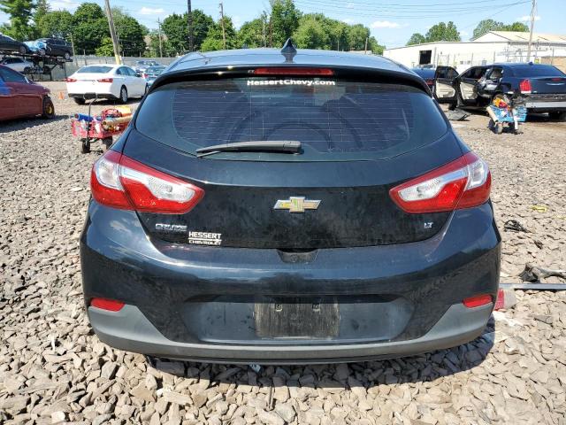 3G1BE6SMXHS586345 - 2017 CHEVROLET CRUZE LT BLACK photo 6