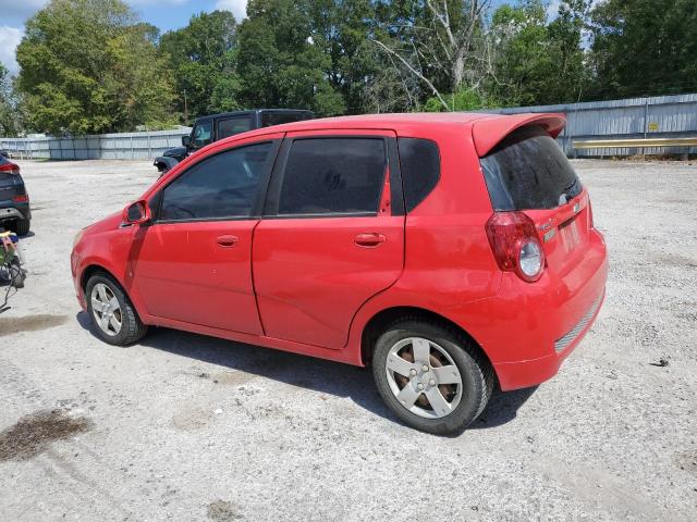 KL1TD66E19B386881 - 2009 CHEVROLET AVEO LS 红色 照片 2