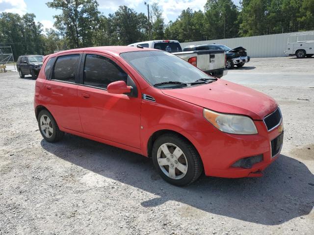 KL1TD66E19B386881 - 2009 CHEVROLET AVEO LS 红色 照片 4