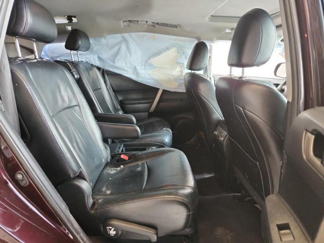 5TDBK3EH2CS173636 - 2012 TOYOTA HIGHLANDER BASE 勃艮第红 照片 11