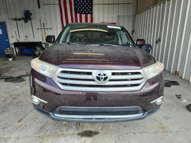 5TDBK3EH2CS173636 - 2012 TOYOTA HIGHLANDER BASE 勃艮第红 照片 5