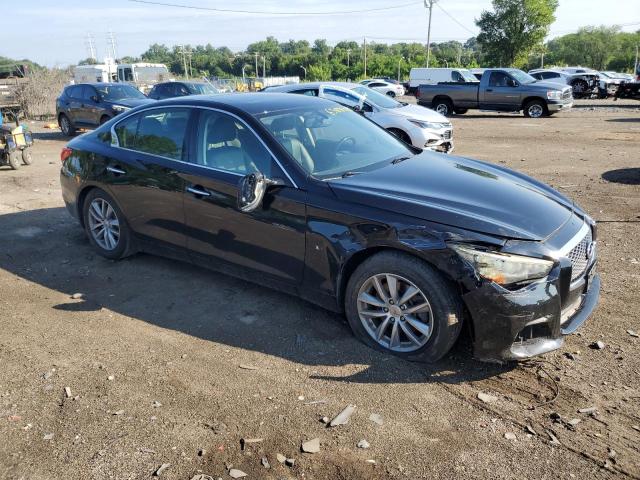 JN1BV7AR0EM700099 - 2014 INFINITI Q50 BASE შავი ფოტო 4