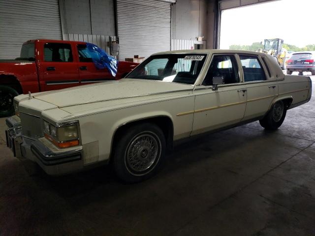 1G6DW51Y1KR710401 - 1989 CADILLAC BROUGHAM WHITE photo 1